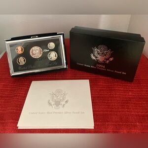 1994 United States Mint Premier Silver Proof Set